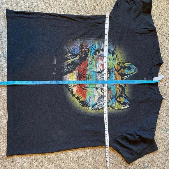 Graphic Tee Wolf’s Head Unisex Adult Size XL - Picture 2 of 5